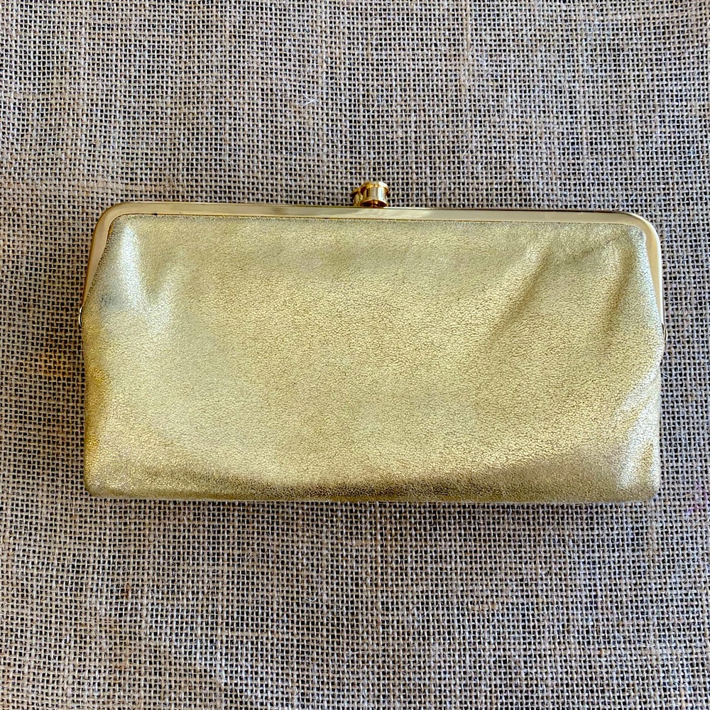 HOBO Original Clutch Gold